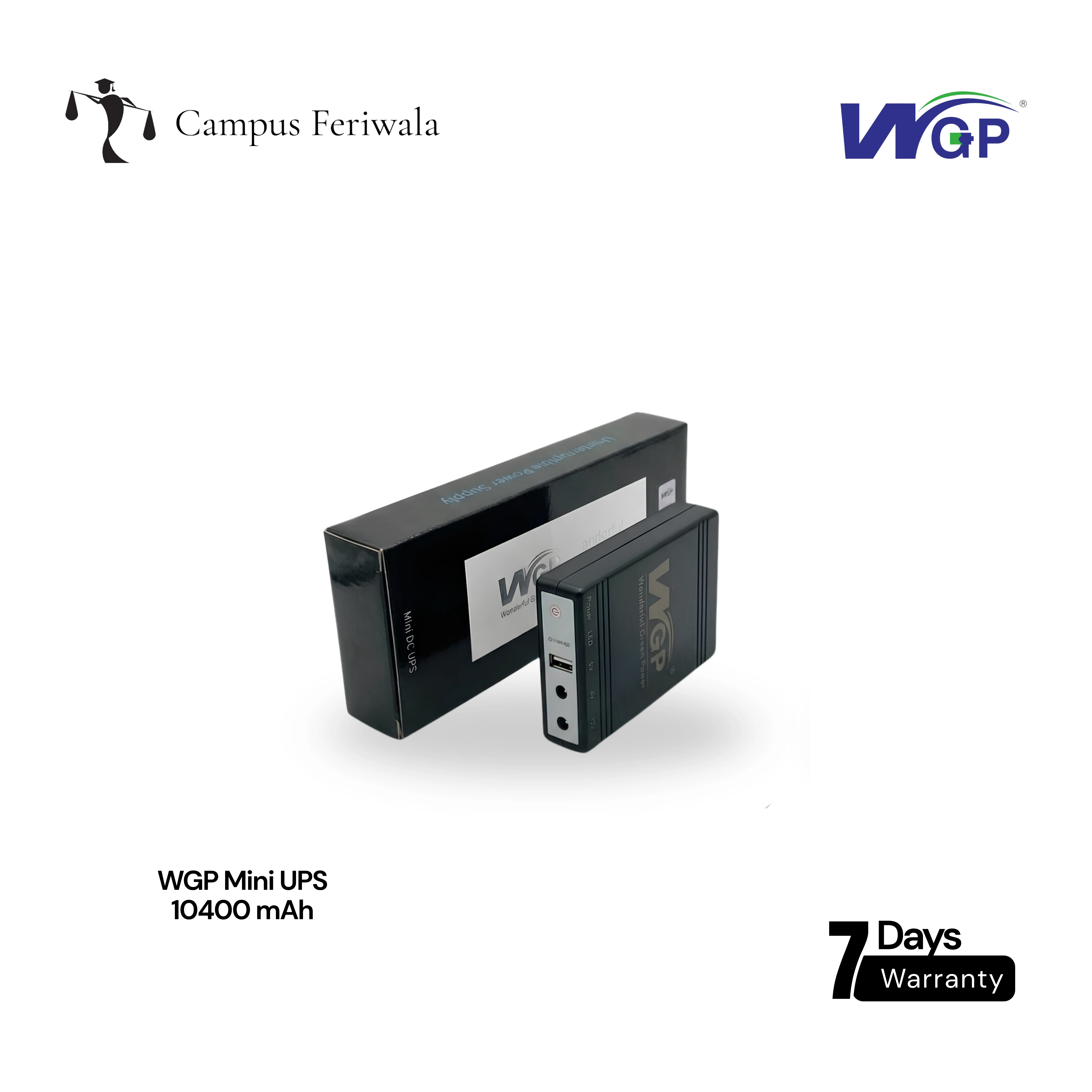 WGP Mini UPS — Router Backup view 3