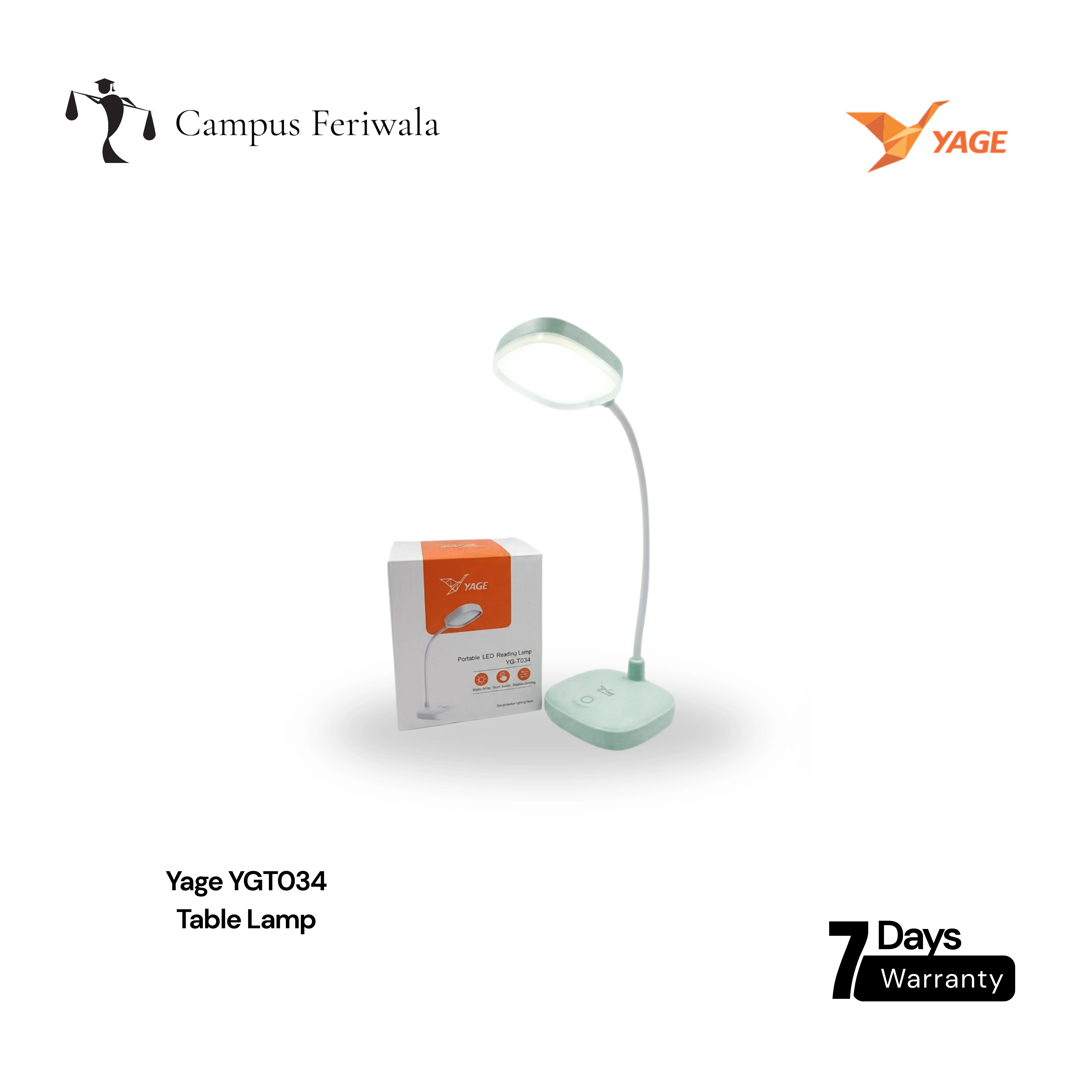 Yage YGT034 Table Lamp view 3
